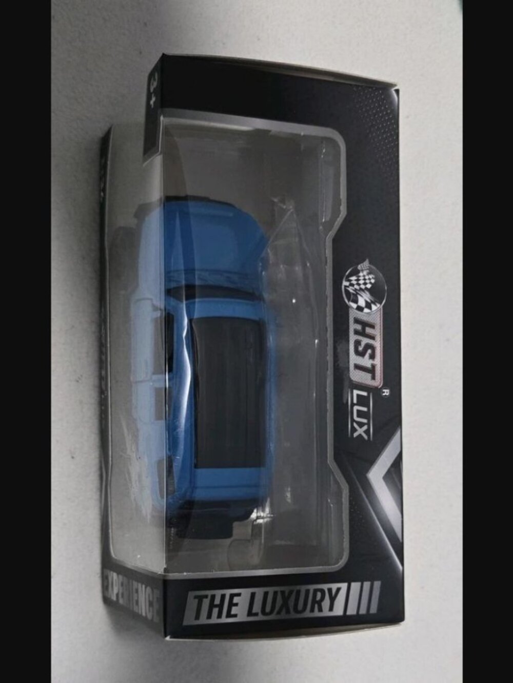HST Lux 1:36 Blue Black Diecast Pull Back Car New